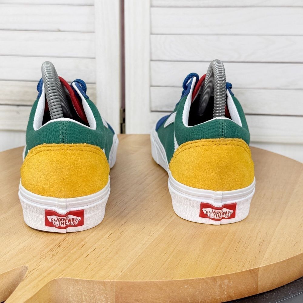 Vans Old Skool Yacht Club Colorblock Canvas Suede Sneakers 6 Men 7.5 Women - Picture 6 of 11